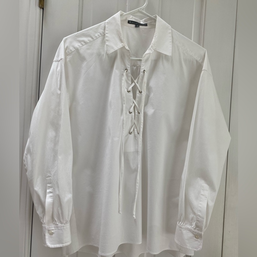 Elliott Lauren Lace-Up Shirt